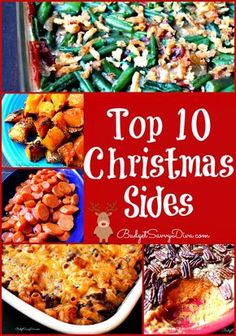 the top 10 christmas side dishes