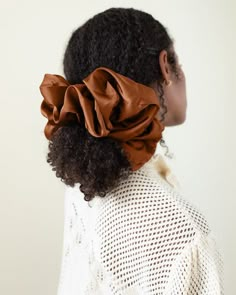 Scrunchies – The Wrap Life Scrunched Hair, Satin Scrunchies, Curly Hair Inspiration, The Embrace, Natural Hair Tips, 4c Hairstyles