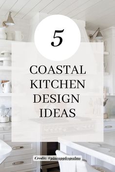 If you’re looking for the best coastal kitchen design inspirations, then you’ve come to the right place. This post is all about beautiful kitchen designs that you must see! Beach House Renovation Ideas, Coastal Boho Interior Kitchen, Beach House Decor Coastal Style Kitchen, Beach Kitchen Ideas Coastal Colors, Coastal Kitchens Beach Houses, Whitewashed Cabinets, Rustic Coastal Kitchen, Beachy Kitchen Ideas, Beach House Kitchen Ideas