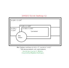 a diagram showing the area where two different measurements are required for each object to be displayed