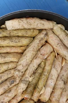 the food is prepared and ready to be cooked in the oven or grilling on the grill