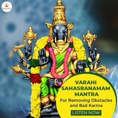 Varahi Sahasranamam means the 1000 names of Goddess Varahi Devi, who is one of the Sapta Mathrikas or mother goddesses. Varahi Devi, Bad Karma, Goddess Names, The 1000, Mantra, Astrology, Free Download