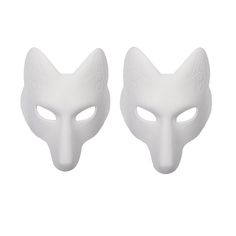 PRICES MAY VARY. DIY Fun: Unleash your creativity with this fox mask, perfect for crafting and personalization. Versatile Costume: suitable for birthday parties, theme parties, Halloween and other festivals. Comfortable Fit: Designed with a one-size-fits-most approach, has a thick band for putting it over your head, elastic headwear is suitable for most people,ensuring a secure and comfortable wear. High-Quality Material: Crafted from durable PU materials for long-lasting use. Playful Design: Br Mask For Party, Fox Cosplay, Therian Masks, Kitsune Mask, Cosplay Mask, Fox Mask, Mask Diy, Howl At The Moon, Theme Parties