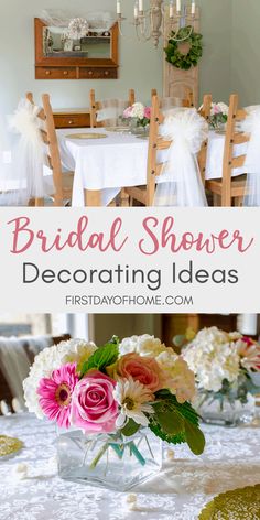 the bridal shower decorating ideas