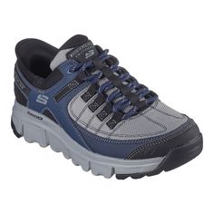 Pick up the pace with increased ease-of-wear and superior comfort wearing these Skechers Hands Free Slip-ins® Summits AT men's shoes. Click this FOOTWEAR GUIDE to find the perfect fit and more! Pick up the pace with increased ease-of-wear and superior comfort wearing these Skechers Hands Free Slip-ins® Summits AT men's shoes. Click this FOOTWEAR GUIDE to find the perfect fit and more! FEATURES Durable mesh and synthetic overlay upper with adjustable laces Skechers Hands Free Slip-ins for an easy Skechers Mens Shoes, Skechers Memory Foam, Comfort Wear, Mens Shoes Boots, Skechers Shoes, Shoe Size Chart, Men Shoes Size, Black Charcoal, Hands Free