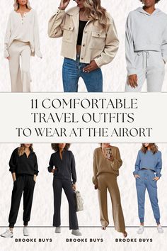 Explore casual airport outfits perfect for summer vacation. These comfy and trendy ideas are great for planes and destinations. Keep your look chic and aesthetic with these summer travel outfit essentials. Check out these top airport outfits now! Outfits For Summer Vacation, Classy Airport Outfit, Casual Airport Outfit