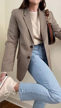 Business Casual Outfits For Work, Outfit Jeans, Mode Casual, 가을 패션, Work Outfits Women