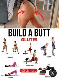 Být Fit, Buttocks Workout, Full Body Gym Workout, Weight Workout Plan, Gym Workout Videos, Gym Workout For Beginners, Gym Workout Tips, Lower Body Workout