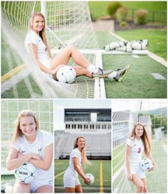 Soccer Goalie Senior Pictures, Soccer Senior Portraits, Senior Soccer Pictures Group, Posed Soccer Pictures, Soccer Poses For Pictures, Soccer Photoshoot Ideas, Kids Soccer Pictures, Soccer Senior Banner Poses, Creative Soccer Photography