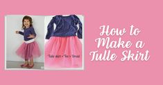 How To Make A Poodle Skirt | DIY Sewing Tutorial Make A Tulle Skirt, How To Make A Tulle Skirt, Tuille Skirt, Diy Tulle Skirt, Tulle Skirt Tutorial, Diy Tulle, No Sew Tutu