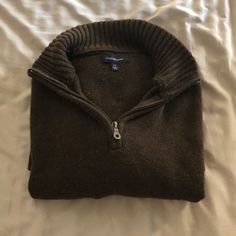 Men’s Sweater. Size Large, Half Zip, Runs Big. Washed But Never Worn. Croft And Barrow, Croft & Barrow, Half Zip, Colorful Sweaters, Men Sweater, Man Shop, Running, Color