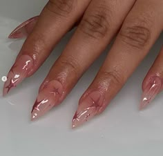 Minimal Chrome Nails, Nude Aura Nails, Hollywood Nails, Nails Y2k, Milky Nails, Grunge Nails, Soft Nails, Metallic Nails, Mirror Effect