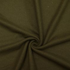 a close up shot of the fabric in olive green color, with very thin lines