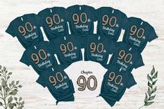 Grandma Chapter 90 Birthday Group Shirts, 1933 Birthday Shirts, 90th Birthday Crew, 90th Birthday Squad, Grandpa Birthday Party,  Hi, we're delighted to welcome you at RBC store. You're not just another customer for us, you're family.  Uplift your wardrobe game or gift the best tee to your loved ones; We can't complement our shirts enough; it's one of our crowd favorites, and we're certain it will be your next favorite too! Made from soft and lightweight superior Airlume combed and ring spun cotton, offering the same great look for men, women, and youth.  Our t shirt feels soft and light with just the right amount of stretch. Offering a perfect combination of affordability, comfort, quality and fit.  It offers classic fit with short sleeves and a crew neck while featuring side seam constru Birthday Crew Shirts, Bday Shirts, Birthday Group Shirts, Grandpa Birthday, 40th Birthday Shirts, Shirts Diy, Group Shirts, Heather White, Crew Shirt