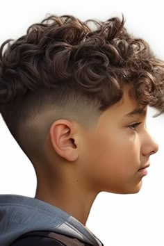 Curly Hair Cut For Kids Boy, Patrick Mahomes Haircut For Boys, Short Curly Boys Haircut, Toddler Haircut Boy Curly, Baby Boy Curly Haircut, Boys Haircut Trendy Fade, Boys Haircut Trendy Curly, Boys Haircut Wavy Hair, Young Boys Haircut Long On Top