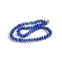 Natural Lapis Lazuli Beaded Necklace, Dainty Lapis Lazuli-Knotted Necklace, 18" Inches Long with 14k gold filled-925 silver clasp by Gemsshine on Etsy Knotted Necklace, Lapis Lazuli Beads, Necklace Design, Knot Necklace, Necklace Dainty, Necklace Designs, Beaded Necklaces, Lapis Lazuli