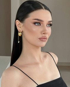 Evening Eye Makeup, Maquillage On Fleek, Natural Prom Makeup, Light Makeup Looks, Effects Makeup, Eye Makeup Ideas, Elegant Makeup, Eyelash Extension, Glam Makeup