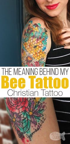 the meaning behind my bee tattoo is it's unique to get inked on your arm