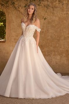 Sophia Tolli Wedding Dress Sophia Tolli: Y3157 - Camille Ballgown Tulle Wedding Dress, Eddy K Wedding Dress, Forest Wedding Ideas, Mon Cheri Bridal, Ball Gown Silhouette, Bridal Atelier, Gown Silhouette, Sophia Tolli, Unique Wedding Dress