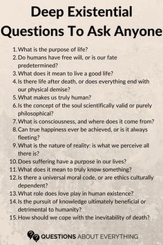 existential questions Deep And Meaningful Questions, Existential Questions To Ask, Deep Existential Questions, Deep Questions To Ask Yourself, Really Deep Questions, Values Questions, Deep Thinking Questions, Deep Talk Questions, Questions To Ask Deep