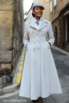 Wool Maxi Coat, Fit And Flare Coat, Winter Maxi, Gray Wool Coat, Wool Coat Women, Long Wool Coat, Stylish Coat, Wool Clothing, White Coat