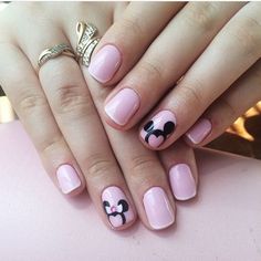 Disney Up Nail Designs, Universal Nails, Minnie Mouse Nail Art, Disney Dance, Latest Nails, Disneyland Nails, Disney Nail Designs, Disney Inspired Nails