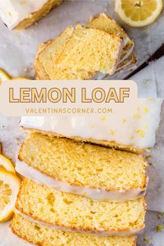 This lemon loaf makes the perfect recipe! This loaf is loaded with the best lemon flavor and the zesty lemon glaze takes this dessert bread over the top. This loaf is so easy to make and is perfectly fluffy.