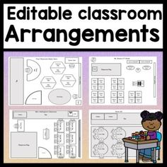 the editable classroom arrangements for students to use