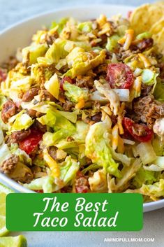 the best taco salad recipe ever