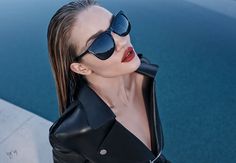 Emma Summerton, Rosie Hw, Glossy Eyes, Violet Grey, Rosie Huntington, Wearing Sunglasses, Huntington Whiteley, Rosie Huntington Whiteley, Cara Delevingne