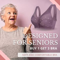 🔥Buy 1 Get 2 Free！！！, you'll get 3 PCS*Button Print Bra You'll have a snug, comfortable bra in seconds! Our clasp bras are designed to provide more comfort and support than traditional bras. The front clasp bra lifts instantly and provides maximum support without the need for springs or stays. Support is smooth and hugging This bra is designed to fit your chest and features a beautiful centre panel and delicate side lace that lifts and helps push the fat in your underarms towards your breasts, making them look perky, full and sensual. Everything you've always wanted. We believe that our front-fixing bra pushes fat in the armpits and abdomen back towards the breasts, helping to Restores muscles to their proper position for a slimming effect. It also improves blood circulation, The lymph no Front Clasp Bra, Comfortable Bra, Behind My Back, Printed Bras, Breast Health, Support Bra, Breast Lift, Improve Blood Circulation