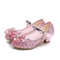 These Princess Butterfly Footwear adorned with a shimmering diamond bow adds an active touch to any ensemble. The secure strap and modest elevation ensure comfortable and stylish wear. Ideal for celebrations or adding a bit of sparkle to daily attire, these shoes are crafted for both comfort and fun. Specifications: Feature: Porous, Height Increasing, Anti-Slippery Heel Type: Flat with Decorations: Glitter Sandal Type: Fashion Sandal Heel Shape: Flat Heels Leather Style: Patent Leather Closure T High Heels For Kids, Butterfly Shoes, Kids Leather Shoes, Princess Kids, Shoes For Girls, Glitter Sandals, Girls Heels, Casual Leather Shoes, Princess Shoes