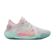 Find UNDER ARMOUR Anatomix Spawn 2 ' Pink on Editorialist. Anatomix Spawn 2 'White Pink' Kids Volleyball, Bb Shoes, Pink Basketball Shoes, Best Volleyball Shoes, Armor Shoes, Pink Basketball, Volleyball Skills, Blue Basketball Shoes, Blue Basketball