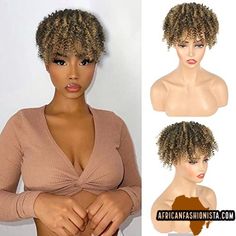 Brown Curly Hair Topper for Women with Bangs Wiglets Hairpieces for Thinning Hair, Synthetic Short Afro Kinky Curly Clip in Bangs Hair Toppers Hair Pieces for Black Women Hair Topper(1B/27#) Details) To report an issue with this product or seller, click here. Package Dimensions ‏ : ‎ 6.14 x 5.24 x 2.2 inches; 5.93 ounces Manufacturer ‏ : ‎ Matthia ASIN ‏ : ‎ B0B8MTDY2T ❤️【Afro Curly Hair Topper Advantage】 If you are bothered by thinning hair, gray hair, o Hair Pieces For Black Women, Blonde Hair Topper, Clip In Bangs, Black Women Hair, Air Bangs, Brown Curly Hair, Curly Clip Ins, Monofilament Wigs