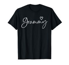 a black t - shirt with the word jammy written in white ink on it