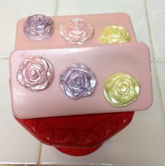 Chocolate covered Nutter Butter Cooikkes  - Roses Heart Ring, Roses