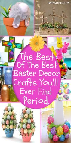 the best easter decor crafts you'll ever find