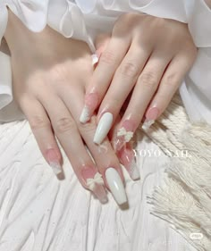 Korean Winter Nails 2022, Cute Dip Powder Nails With Design, Nail Art Designs For Beginners, Nail 2023, Easy Nail Art Designs, Milky Nails, Asian Nails, Nail Box, Cute Gel Nails