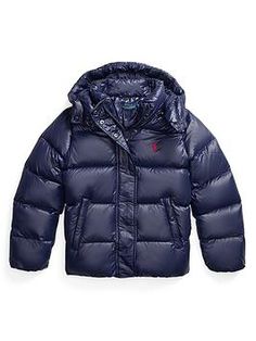 Ralph Lauren Coats Women, Ralph Lauren Girl, Ralph Lauren Puffer Jacket, Ralph Lauren Puffer, Foto Baby, Navy Jacket