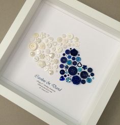 a white frame with some buttons in it