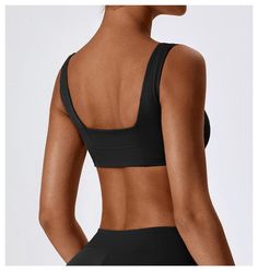 Made from the highest quality fabric, this bra offers superior comfort and support during even the most intense workouts. The edgy design features sleek lines and a flattering cut that perfectly complements your curves, while the moisture-wicking material keeps you cool and dry. With this sports bra, you can be confident that you're getting the perfect combination of fashion and function. Whether you're hitting the gym or going for a run outside, this bra is the perfect addition to your workout Black Sports Bra With Built-in Bra And Minimal Stretch, Versatile Black Compressive Sports Bra, Black Compressive Versatile Sports Bra, Black Sports Bra With Built-in Bra And 4-way Stretch, Technical Black Compressive Sports Bra, Edgy Design, Workout Wardrobe, Samara, Intense Workout