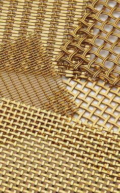 several different types of woven material