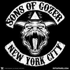 a t - shirt with the words sons of coer on it and an image of a