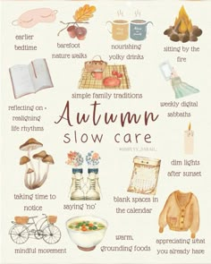 Slow Living September, Hygge September, Hygge Activities, Cottagecore Life, Hygge Life, Fall Mood Board, Hygge Lifestyle, Fall Bucket List, Slow Life