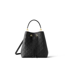 NéoNoé MM Monogram Empreinte Leather - Women - Handbags | LOUIS VUITTON ® Néonoé Mm, Sac Louis Vuitton, Louis Vuitton Neonoe, Mm Monogram, Louis Vuitton Official Website, Monogrammed Leather, Black Purses, Vuitton Bag, Designer Style