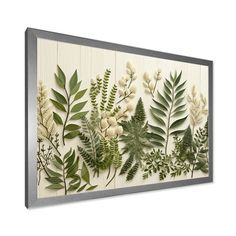 an image of a wall hanging with plants on it