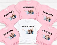 We are a family owned small business, do not hesitate to ask us anything about our products! We will try our best to get back to you as soon as possible. HOW TO ORDER Browse our photos for available color and sizing options. Select your desired quantity , size and colors from the section on the right. Click "ADD TO CART" to add the item to your virtual cart. Click "PROCEED TO CHECKOUT" to finalize your purchase. PRODUCT DETAILS Comfort Colors shirts Garment dyed for a vintage look and minimal shrinkage Soft ring spun cotton fabric with 100% cotton threads Relaxed fit for ultimate comfort CARE INSTRUCTIONS Wash inside out in cold water Do not bleach, tumble dry, dry clean, or dry flat Do not iron directly on the design Note: Colors may vary slightly due to monitor settings and display diffe Personalized Birthday Shirts, Shirts For Women, Birthday Shirt, Mom Shirt, Looks Vintage, Personalized Birthday, Mom Shirts, Custom Photo, Birthday Shirts