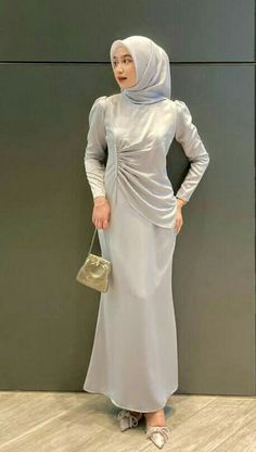 Breidsmed Dress, Ide Dress Bridesmaid Hijab, Bridesmade Hijab, Model Bridesmaid Dress Hijab Satin, Bresmaid Dresses, Dress Promnight Hijab, Bridesmaid Satin Hijab, Bridesmaid Hijab Simple