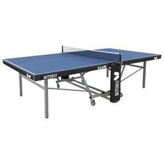 the ping pong table is set up to play tennis