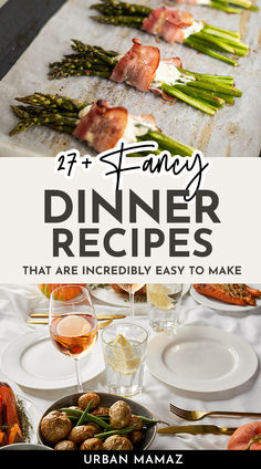 Fancy Dinner Recipes Fancy Meals At Home, Recipes For Hosting Dinner, Upscale Food Recipes, Fancy Looking Dinner, Simple Fancy Dinner, Impress Guests Dinner, Dinner Recipes To Impress Guests, Fancy Easy Dinner Recipes, Easy Elegant Dinner Party Meals